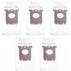 XIA 5 sacchetti per aspirapolvere ELECTROLUX PHILIPS E201SM E201B E201S FC8021 S-BAG