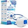 Does not apply Mascherine FFP2 Valvola Set 20 Maschera Antipolvere Lavoro Edile Fp2 Ffp3