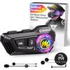 Moman Auricolare Casco Moto Moman H4 Plus Bluetooth 5.3 1000mAh 32h Autonomia Nero