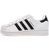 Adidas Superstar J Scarpe Donna Ragazzo JH9976 Sneaker Pelle Bianco Nero 36 2/3
