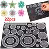 Creativix Set 4/22 Pezzi Spirografo Righello da Disegno Ingranaggi Gioco Educativo