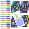 BONNYCO Penna Invisibile e Taccuino, 16 Pezzi Gadget Compleanno Bambini