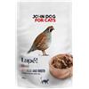 John Dog per Gatti | Lape | Alimento umido monoproteico per gatti - Quaglia 100
