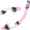 ACTIV SPACE Tauchpumpe für Schnorcheln mit Ventil - Pink