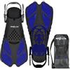 ACTIV SPACE Tauchflossen verstellbar 43/47 - Blau
