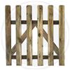 Papillon CANCELLETTO CANCELLO IN LEGNO IMPREGNATO PER GIARDINO CM. 100X100H