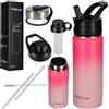 ACTIV SPACE Isolierbecher aus Stahl 532 ml - rosa