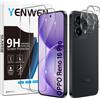 Yenwen Vetro Temperato per OPPO Reno 16 Pro 5G, 2 Pezzi Glass Pellicola Protettiva + 2