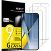 NEW'C 3 Pezzi, Vetro Temperato per Xiaomi POCO F8 Ultra, Redmi K90 Pro Max (6,9"