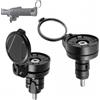 Banti Specchietto Retrovisore Specchietti Bici Mini 360 ° Regolabile Specchio da Manub