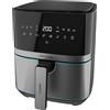 Cecotec Friggitrice Ad Aria Calda 5.5 L Cecofry Full Inoxblack Pro 5500 1700W