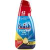 Finish Powergel, Gel Detersivo per Lavastoviglie Liquido, 42 Lavaggi, 940ml, Poteri