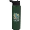 Vintage Ying Yang Phoenix Moon Fire Bird Phoenix Ululando Luna Vintage Ying Yang Phoenix Luna Foresta Stainless Steel Insulated Water Bottle