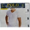Polo Ralph Lauren 3-Pack T-Shirt V-Neck BIANCO Uomo Taglia SMALL
