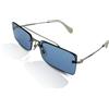 Miu Miu Occhiali Da Sole Miu Miu Donna MU59TS 1BC2J1 Argento/Blu