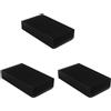 No 3X Dissipatore di Grande Nel Alluminio 4,72 x 2,72 x 1,06 Pollici / 5081