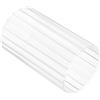 Transparent Glass Candle Holder Sleeve Windproof Candle Protector