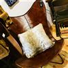 PARRYS LEATHER WORLD Copriseduta Sedia Butterfly In Vera Pelle Di Bufalo Marrone Ricambio