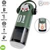 Rebel Masturbatore SKULL 3in1 Automatico - Vibrazione 10/5, Riscaldante USB-C