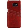 Lobwerk Custodia Per Samsung Galaxy S7 Edge 5.5" SM-G935F Con Portafoglio Hardcase