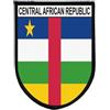 Patch Bandiera Republique Centrafricana Stampa Bord Ricamata a Strappo