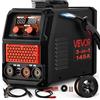 VEVOR Saldatrice MIG 145A 3 in 1 Lift TIG/MIG a Filo Animato Senza Gas/MMA 220V