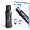 Yinkevibe 3.5V/12V Adattatore di Ricarica Mini Type-C per Rasoio Elettrico Braun Serie 1/3
