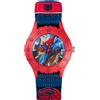 Hasbro Disney Marvel Spiderman Blue Canvas Strap Watch SPD3495
