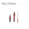 Watchfix Lancette dell'orologio da polso nero / rosso 9,5 | 13,5 | 13,5 mm