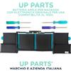 UP PARTS Batteria MacBook Pro 15" A1953 (2018) Configurazione MV922xx/A