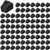 No 200 Pezzi Nero Ethernet Hub Port RJ45 Dust Cover Protector Plug RJ45 Inte7076