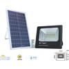 V-TAC Faro Led Flood Light Con Pannello Solare 100W Neutro 4000K IP65 Telecomando Incl