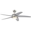 Westinghouse Bendan Ventilatore da Soffitto 5 Pale con LED, Argento Opaco