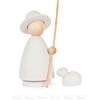 Presepi E Accessori Schäfer Con Pecora Natura/Bianco (2) H = Ca 11 CM Nuovo