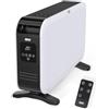 Amig - Radiatore elettrico digitale 2000W - Timer 24h - Telecomando | Pantalla LED - Temporizador 24h - Control digital 5-35°C - Protección antivuelco - Mod. ON9