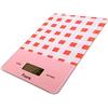 FISURA - Bilancia da cucina digitale vichy. Bilancia digitale originale 5kg/11lbs. Bilancia elettronica digiale alta precisione. Vetro e ABS. 15 x 22 (Rosso)