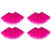 No 4X Inteligente Bambino Ragazza Abiti Stelle Paillettes Sottoveste Balletto 8263