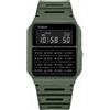 Casio OROLOGIO CASIO CA-53WF-3B CA53WF3B CALCOLATRICE VERDE UNISEX DIGITALE VINTAGE