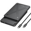 IDSONIX SMART INTERACTIVE iDsonix Case HDD 2.5 Sata Usb C 3.1 6Gbps Case Hard Disk per SATA III 7mm/9.5mm