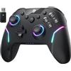 EasySMX X20 Controller PC Wireless con RGB Trigger Hall 2 in 1 Joystick Hall