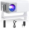 AKIYO O1 Mini Proiettore con Treppiede Full HD 1080P Regalo per Bambini
