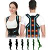 Correttore Posturale Spalle 8 Magneti Fascia Lombare Supporto Schiena Correzione