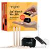 Mylee Kit Ceretta Let's Face It Kit per Ceretta Viso con Mini Scaldacera Nero