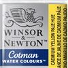 Winsor & newton Wn Acquerello Cotman 1/2 Godet Giallo di cadmio Chiaro