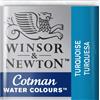 Winsor & newton WN Acquerello Cotman 1/2 Godet Turchese