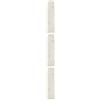 Dust Resistant Tower Fan Cover Beige Soft Fabric for Living Room