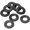 PATIKIL 8pz Rondelle Piatte in Gomma M12, Rondella Piatta 12mm ID x 24mm OD x 3m