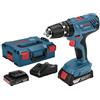 Bosch TRAPANI AVVITATORI CON PERCUSSIONE BOSCH GSB 18V-21 DA 18V-2Ah UTENSILI ELETTRIC