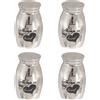 No 4X Cremation Urne, Ceneri Conserve, Memoriale Urn Urna Funebre W5X12541