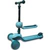 KAWIN Shopping on line Monopattino 3 Ruote Verde con Seduta e Ruote Luminose Max 50 kg